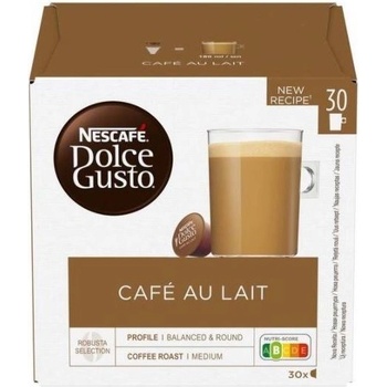 Nescafé Dolce Gusto Café Au Lait kávové kapsle 30 ks