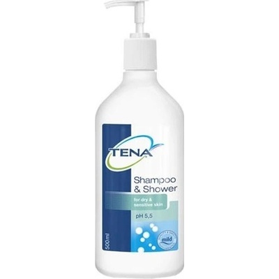 Tena sprchový gel a šampon 500 ml