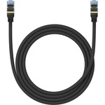 Baseus Мрежов кабел Baseus RJ45, Cat. 7, 10Gbps, 1, 5 м B0013320B111-02 - черен (B0013320B111-02_VZ)