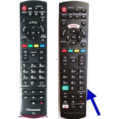 Diaľkový ovládač Panasonic N2QAYB000829