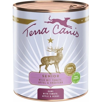 Terra Canis Senior Game with tomato apple & herbs 800 g