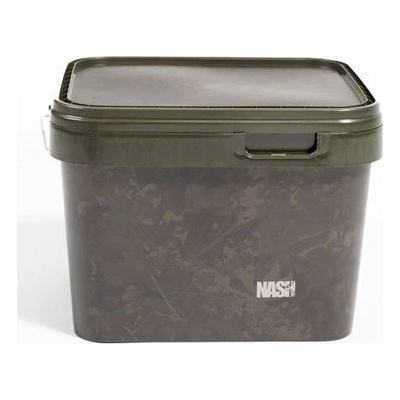 Nash Vedro na Krmivo Spot On Rectangular Bucket Camo 5L