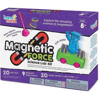 Learning Resources Игрален комплект Learning Resources - Магнитни сили, 20 части (90740)