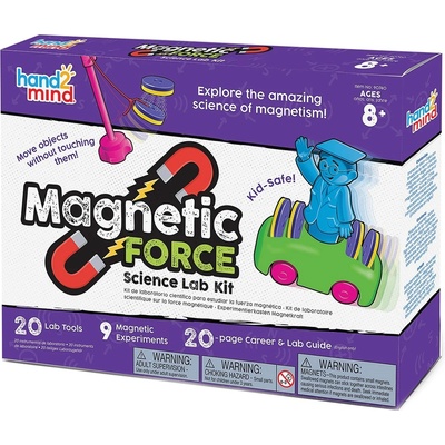 Learning Resources Игрален комплект Learning Resources - Магнитни сили, 20 части (90740)