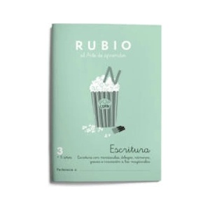 RUBIO ESCRITURA 3 NE 21 | AA. VV (ISBN: 9788417427542)