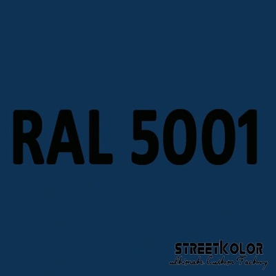 RAL 5001 uretánová auto farba lesklá alebo matná 1 liter + tužidlo + riedidlo