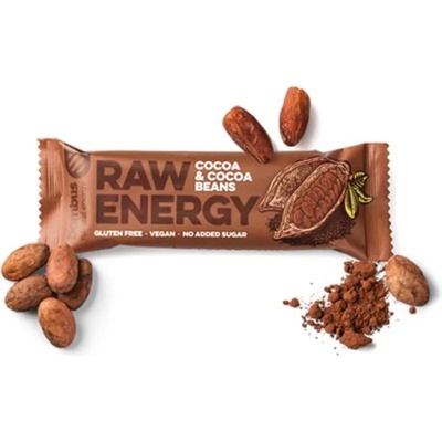 Bombus Raw energy bar кокосово какао