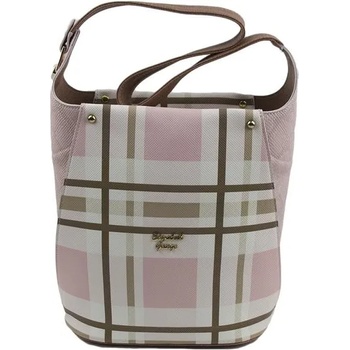 Image 1 of Български обувки Дамска чанта ежедневна в каре и пепел от рози 885-5