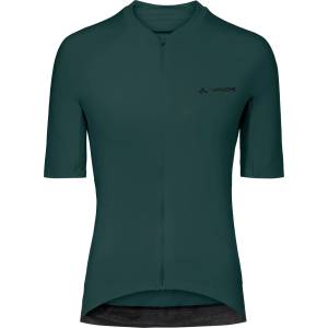 Vaude Дамска фланелка с къс ръкав за колоездене Vaude Women's Furka Full Zip Tricot III Cycling jersey - Deep Pond - размер 38 (EU) (156-2796-0212)