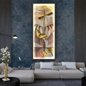 Art Gift Decor Пано - Огнени пеперуди