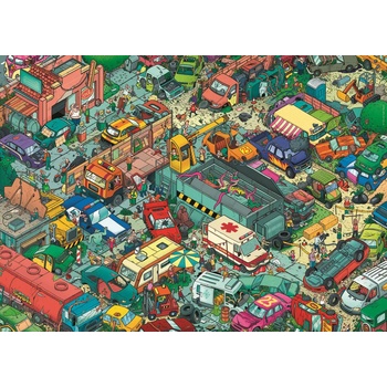 Heye - Puzzle Car Cemetery - 1 000 piese