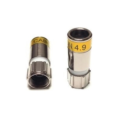 F-konektor kompresný Cabelcon F-6-TD 4,9(F-56-CX3 4.9)
