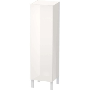Duravit L-Cube - Шкаф с височина 132x40x36 см, ляв, лъскаво бял LC1178L2222 (LC1178L2222)