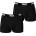 Lonsdale Мъжки боксерки Lonsdale Lonsdale Trunk Shorts 2 Pack Mens - Black