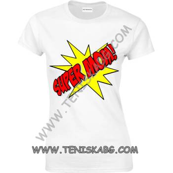 Image 1 of Fruit of the Loom Тениска - Super mum