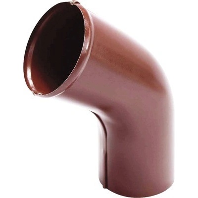Probau Výtokové koleno ø 87 mm ocel červené