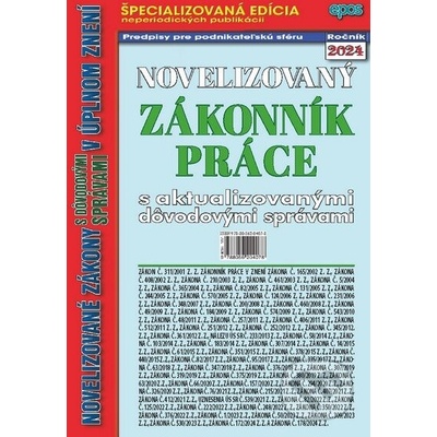 Novelizovaný Zákoník práce - Epos
