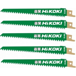 HiKOKI (Hitachi) - Комплект триони за дърво 6 TPI, дължина 150 мм, 5 бр. 752030 (752030)