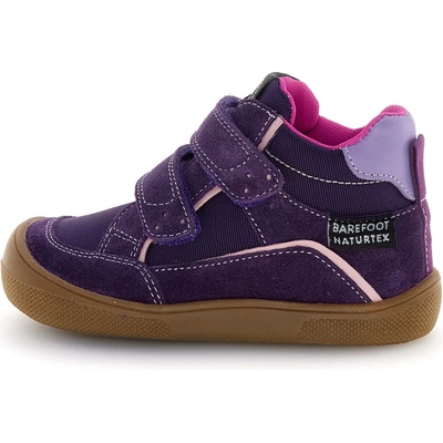 Naturino Детски обувки barefoot Naturino Kid's Kesy High WP Barefoot shoes - Plum - размер 32 (EU) (702-4698-0320)