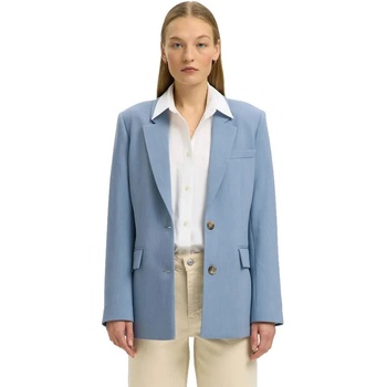 SELECTED Сако Selected Rita Classic blazer - Blue (Dusty Blue / Melange)