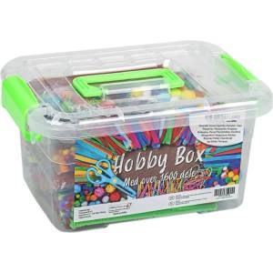 Out Of The Box Hobby Box With Lid Approx 1600 Pieces Assorted (736572)