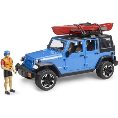 BRUDER 2529 Jeep Wrangler Rubicon с каяк и фигура (02529)