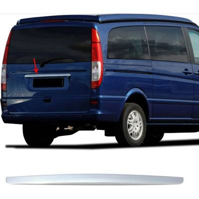 Nerez lišta nad zadnou ŠPZ Mercedes Vito/Viano 2003+