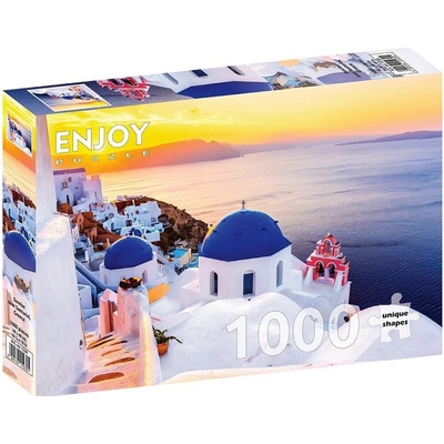 Enjoy Východ slunce nad Santorini Řecko 1000 dílků