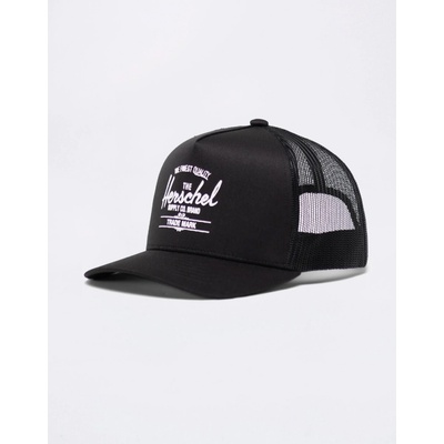 Herschel Supply Whaler Tall Mesh Cap Black