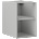 Mexen Box-A отворен шкаф с рафт 30 см, сив мат - 91AX2-0300-470-0-62 (91AX2-0300-470-0-62)