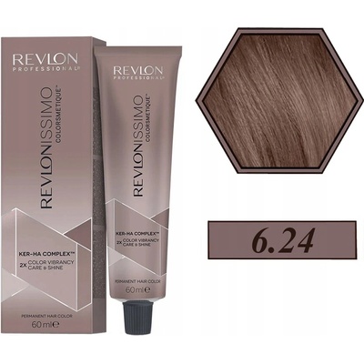 Revlon Professional Revlonissimo Colorsmetique Permanent Hair Color Coppers farba na vlasy 66.40 Intense Copper 60 ml