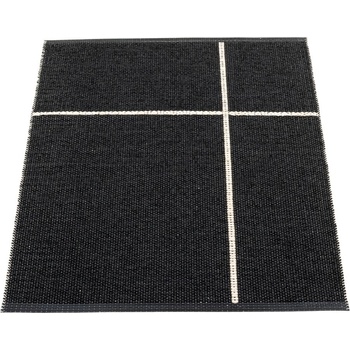 Pappelina Черен килим за открито и закрито 70x90 cm Fred Black - Pappelina (FRX709)