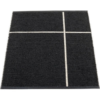 Pappelina Черен килим за открито и закрито 70x90 cm Fred Black - Pappelina (FRX709)