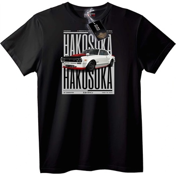 NOONEBRAND Тениска Hakosuka Car Mania - L, Black