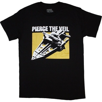 Pierce The Veil Риза Jaws Unisex Black 2XL (PTVTS03MB05)