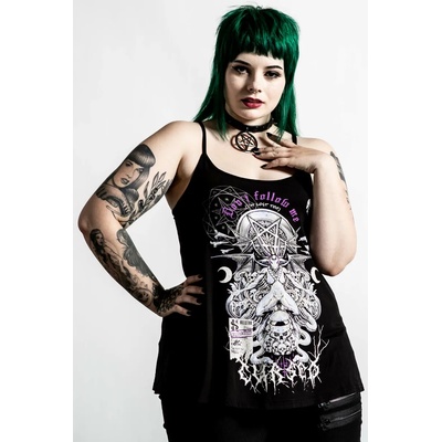 KILLSTAR Дамски потник KILLSTAR - Cursed Mesh - ЧЕРЕН - KSRA004331