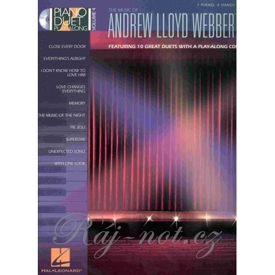 PIANO DUET PLAY-ALONG 4 ANDREW LLOYD WEBBER + CD