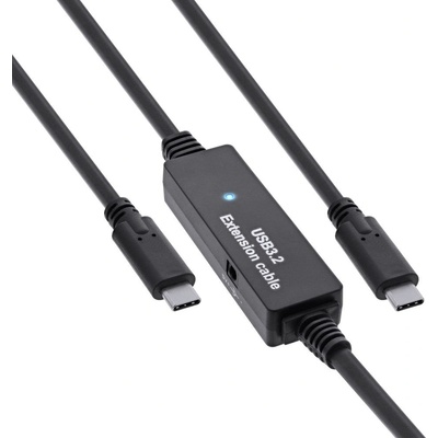 InLine 35672C USB кабел USB 3.2 Gen 1 (3.1 Gen 1) 15 м USB C Черен (35672C)