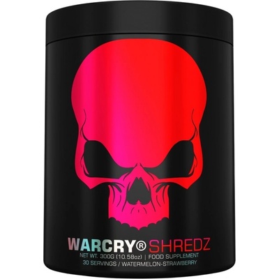 GENIUS NUTRITION Warcry Shredz | Thermogenic Powder [300 грама] Ягода и диня