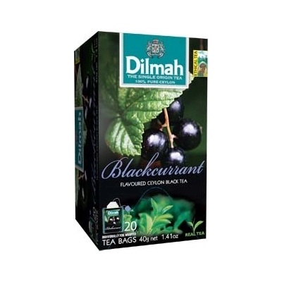 Dilmah čaj černý rybíz Blackcurrant 20 x 2 g