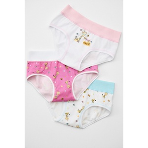 Jadea 3PACK бикини за момичета Giraffa памучни (3p_821_kal)