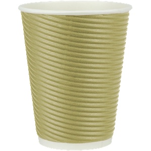 Horecano HORECANO-Чаша хартиена Ø7.7xh9.3cm 300ml 25бр БЕЖОВА ЛУКС (232188-1) (HC-981793) (01981793)