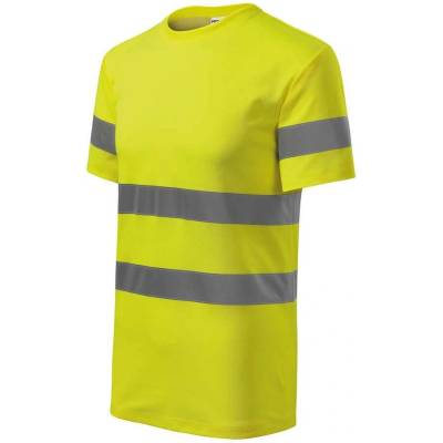 Rimeck tričko HV Protect 1V9 reflexní krátký rukáv unisex Žlutá svítivě 3XL