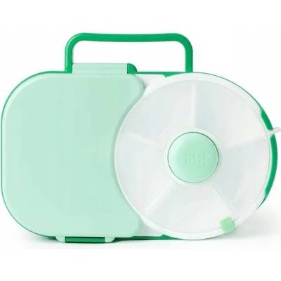 Gobe raňajkový box zelený plast na ovocie 2v1