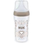 Nuk Бебешко шише Nuk Perfect Match - Temperature control, PP, 260 ml, размер М, сърце (10216014) - ozone