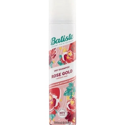 Batiste Dry Shampoo Rose zlaté Irresistible suchý šampón na vlasy 200 ml