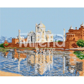 Milena Style Тадж Махал - гоблен със схема конци Ariadna 1: 1