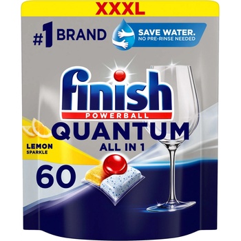 Finish Quantum All in 1 Lemon Kapsule do umývačky riadu 60 ks
