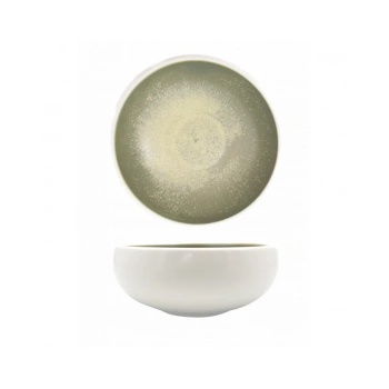 Image 1 of Horecano - Порцеланова купа ф15см-IVY/WHITE- (ZA0081-6-wm-IY/WH) (0156375)