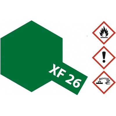 Tamiya 81326 XF-26 Flat Deep Green Color Acrylic Paint 23ml